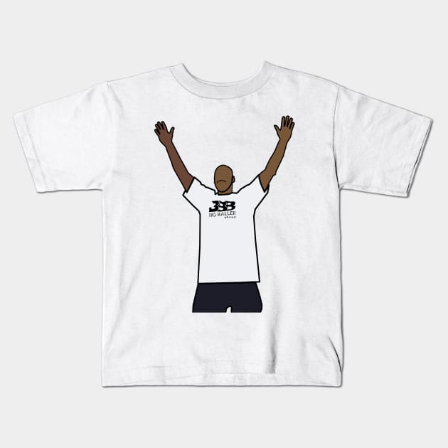 Lavar Ball - Big Baller Brand Kids T-Shirt by xavierjfong